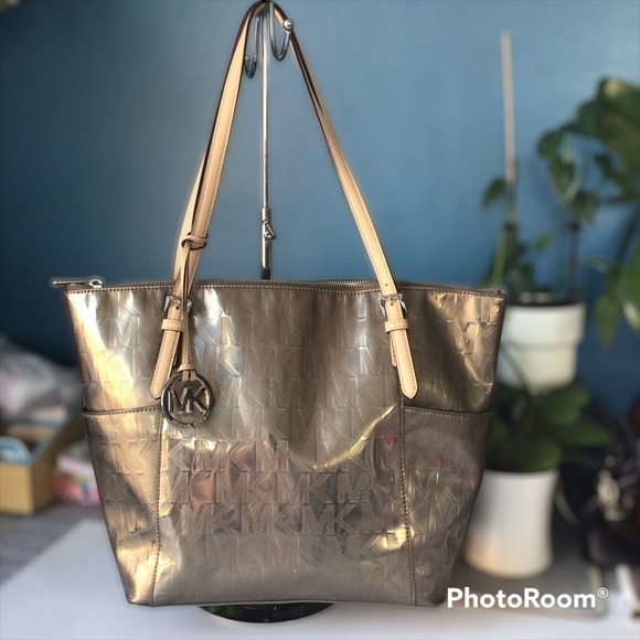 Michael Kors Mirror Logo Bag - Picture 1 of 13